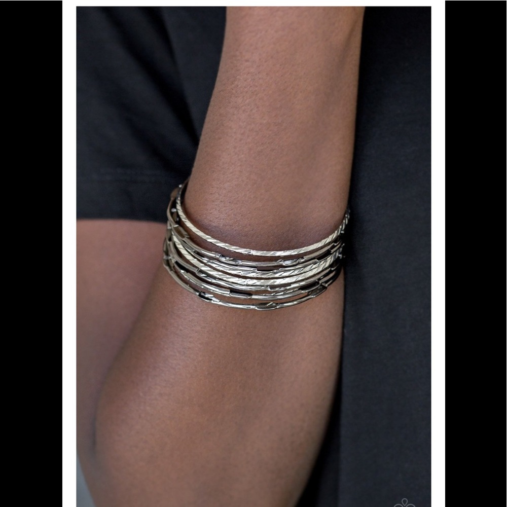 COPY - Urban Sprawl Bangle Bracelet (Multi)